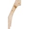 Ekena Millwork 5 1/2"W x 10"D x 22"H Imperial Smooth Knee Brace, Douglas Fir BRC06X10X22IMP00SDF - alternate 3